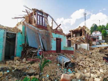 Deprem sonrası kot Danda Köyü