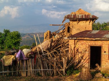 Deprem sonrası kot Danda Köyü