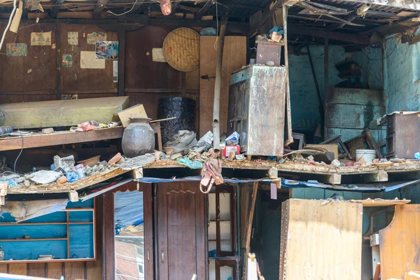 Damaged house in Nepal — Stock Photo, Image