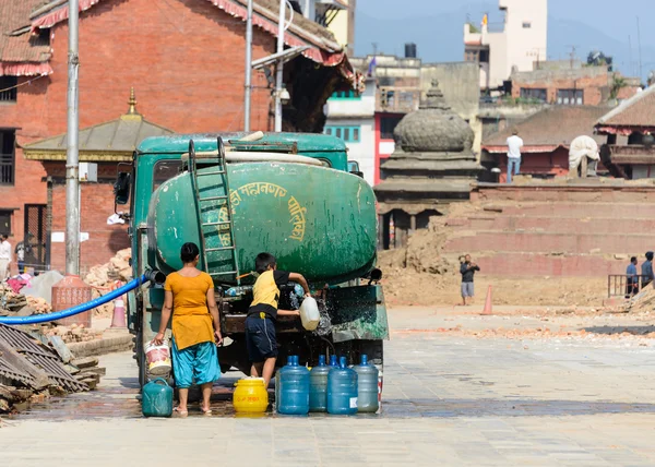 Nepál földrengések — Stock Fotó