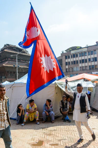 Nepal earthquakes — Stock Photo, Image