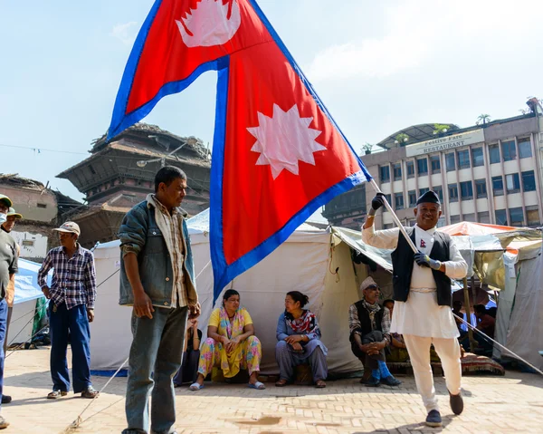 Непал землетрусів — стокове фото