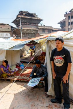 Nepal earthquakes clipart