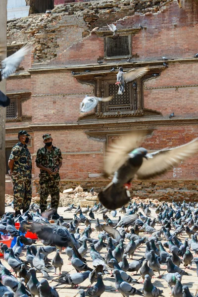 Terremotos nepal — Fotografia de Stock