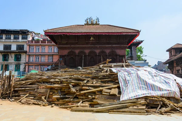 Terremoti in Nepal — Foto Stock