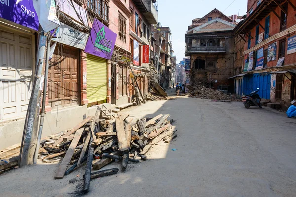 Nepal aardbevingen — Stockfoto