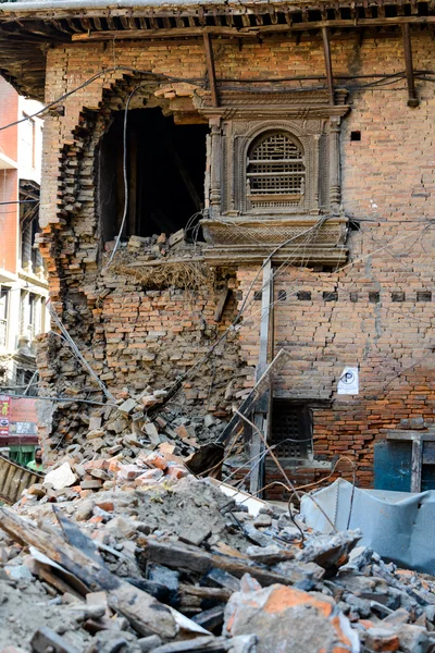 Nepál zemětřesení — Stock fotografie