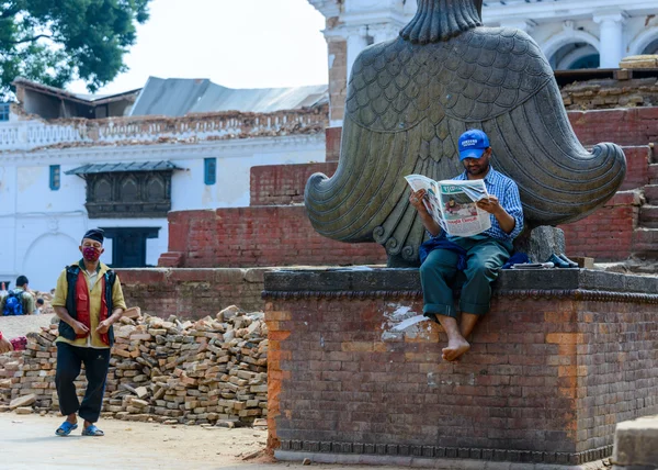 Nepal earthquakes — Stock Photo, Image