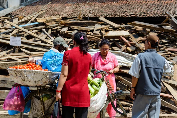 Terremotos nepal — Fotografia de Stock