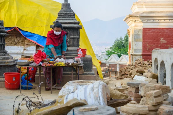 Nepal earthquakes — Stock Photo, Image