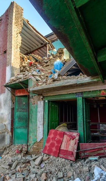 Terremotos de Nepal — Foto de Stock