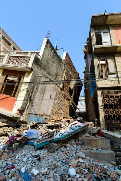 Nepal earthquakes — Stock Photo, Image