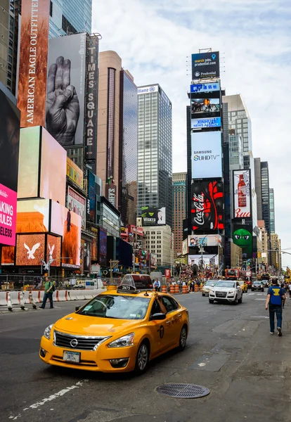 A Times Square, New York, Amerikai Egyesült Államok — Stock Fotó