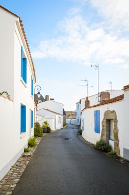 Noirmoutier-tr-l'Ile küçük sokak