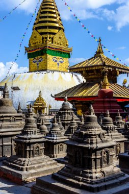 Katmandu 'da Swayambhunath stupa