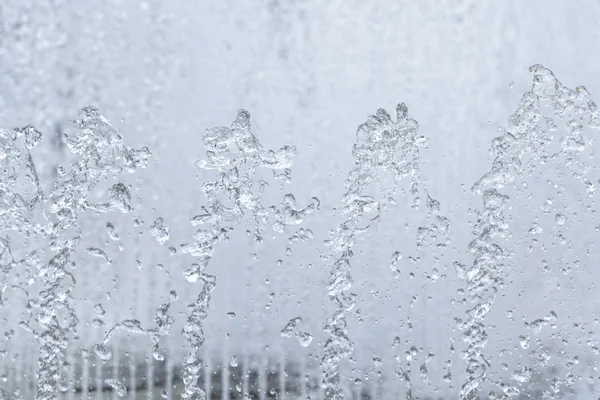 Деталь фонтану, висока швидкість заморожування — стокове фото