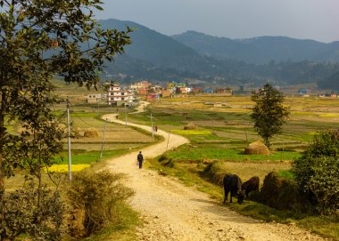 Toprak Sankhu, Nepal için giden yol