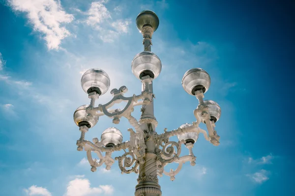 Vintage latarni w San Sebastian — Zdjęcie stockowe