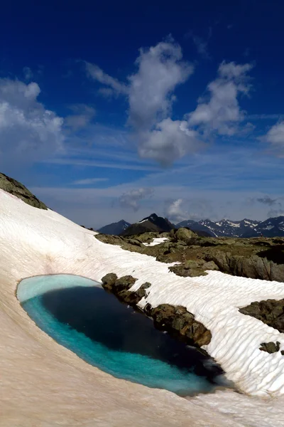 Lago congelado — Foto de Stock