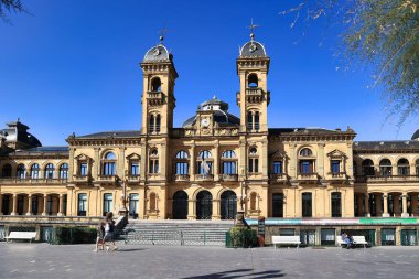 İspanya 'daki San Sebastian Donastia Belediye Binası.