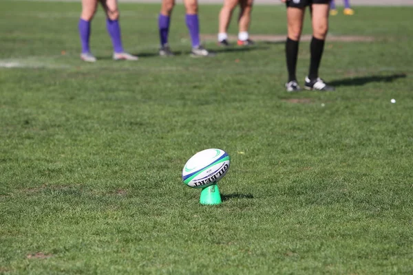 Odessa Ukraine Ukrain Rugby Şampiyonası Polytechnik Odessa Siyah Kamyanets Podolsky — Stok fotoğraf