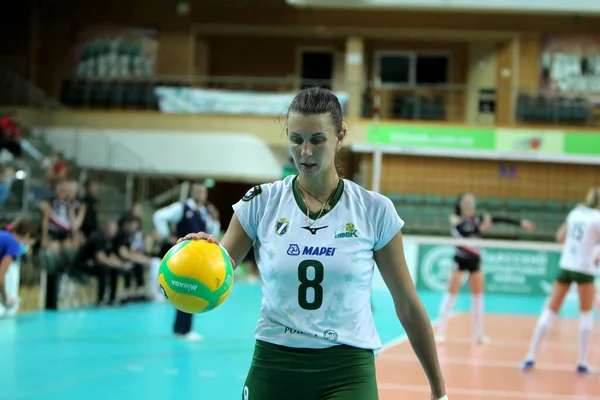 Odessa Ukraine 2020 Emotionaler Frauen Volleyball Champion Der Ukraine Khimik — Stockfoto