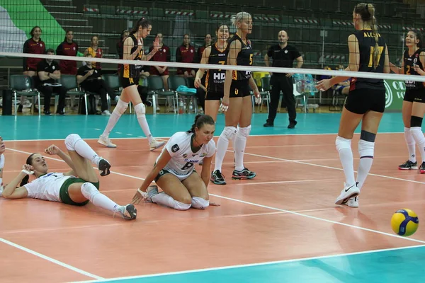 Odessa Ukraine 2020 Voleibol Emocional Feminino Cev Voleibol Cup 2021 — Fotografia de Stock