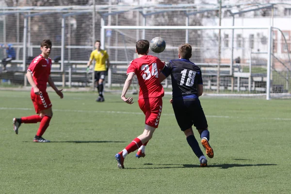 Odessa Ucrania Abril 2021 Los Equipos Locales Fútbol Infantil Sub — Foto de Stock