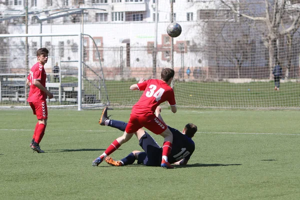 Odessa Ucrania Abril 2021 Los Equipos Locales Fútbol Infantil Sub — Foto de Stock