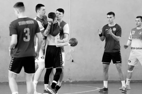 Odessa Ukraine 2021 Handball 우크라이나 핸드볼 오데사 Motor Sich Zaporozhye — 스톡 사진