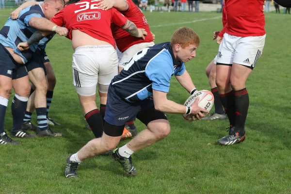 Odessa Ukraine Abril 2021 Rugby Cup Odessa Polytechnic Derby Azul — Fotografia de Stock