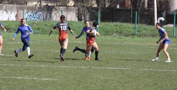 Odessa Ukraine April 2021 Cup Der Frauen Rugbymannschaften Der Ukraine — Stockfoto