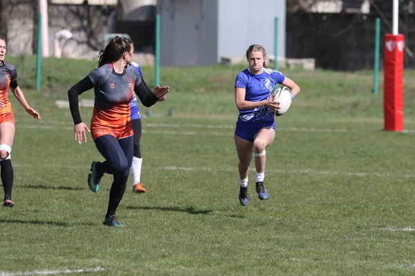 Odessa Ukraine April 2021 Cup Der Frauen Rugbymannschaften Der Ukraine — Stockfoto