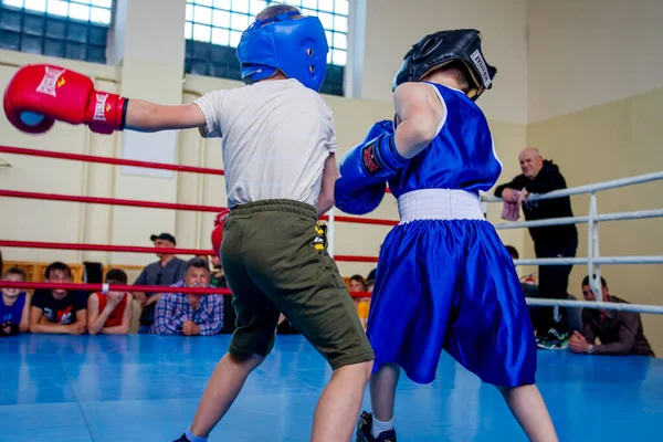 Odessa Ukraine Mai 2021 Tournois Boxe Chez Les Enfants Boxe — Photo