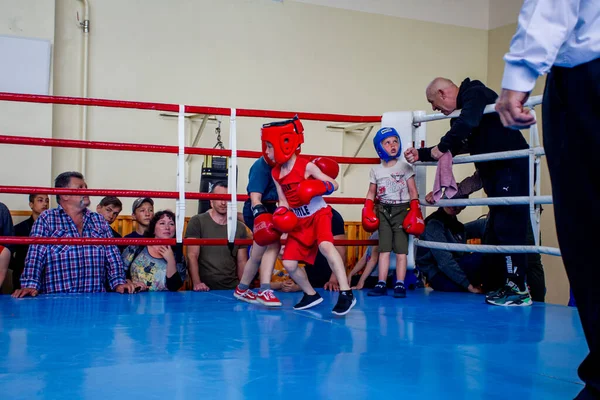 Odessa Ucrania Mayo 2021 Torneos Boxeo Entre Niños Boxeo Infantil — Foto de Stock