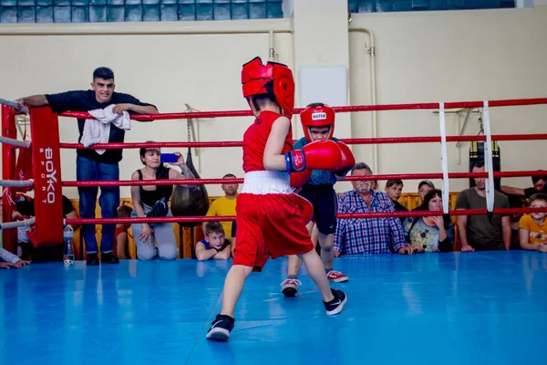 Odessa Ukrayna Mayıs 2021 Çocuklar Arasında Boks Turnuvaları Çocuk Boksu — Stok fotoğraf