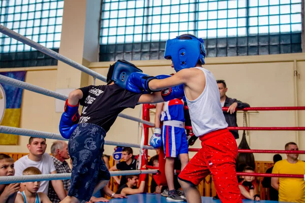 Odessa Ukraine Mai 2021 Tournois Boxe Chez Les Enfants Boxe — Photo