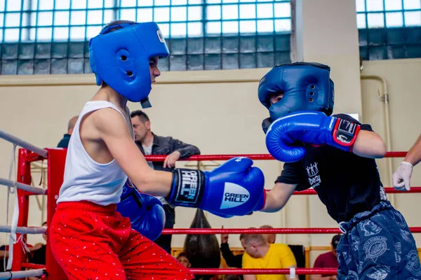 Odessa Ucrania Mayo 2021 Torneos Boxeo Entre Niños Boxeo Infantil — Foto de Stock