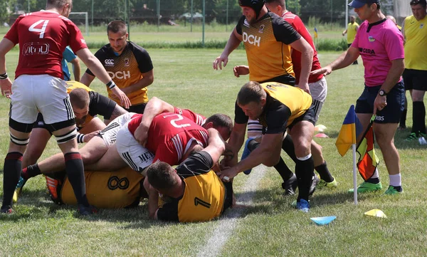 Odessa Ukraine June 2021 Odessa National Team Credo Red Olymp — Stock Photo, Image