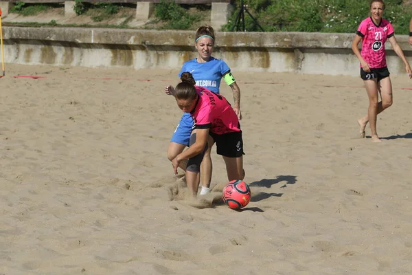 Odessa Ucraina Luglio 2021 Coppa Delle Donne Beach Soccer Ucraina — Foto Stock