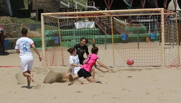 Odessa Ucraina Luglio 2021 Coppa Delle Donne Beach Soccer Ucraina — Foto Stock