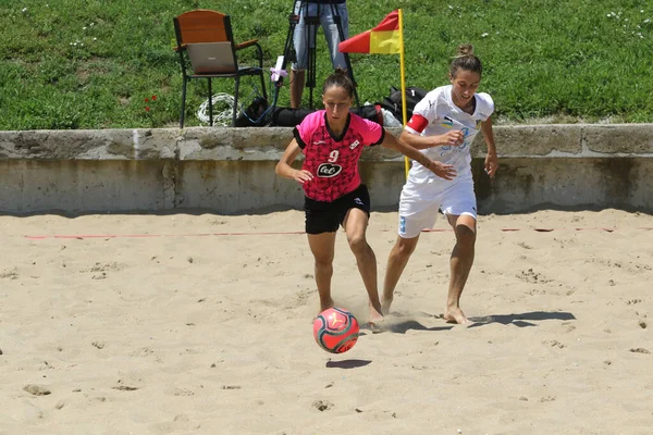 Odessa Ucrania Julio 2021 Copa Femenina Fútbol Ucrania Los Futbolistas —  Fotos de Stock