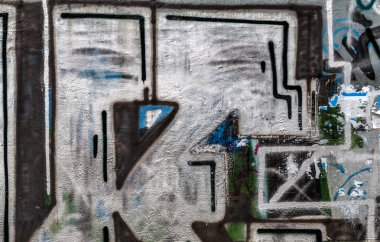 красиві Вуличне мистецтво графіті. Анотація творчі малювання моди