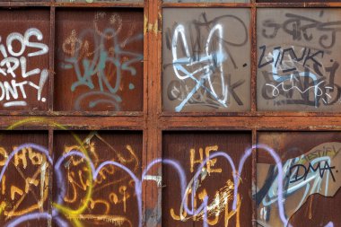 красиві Вуличне мистецтво графіті. Анотація творчі малювання моди