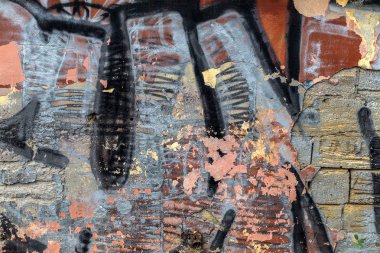 красиві Вуличне мистецтво графіті. Анотація творчі малювання моди