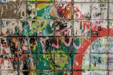 красиві Вуличне мистецтво графіті. Анотація творчі малювання моди