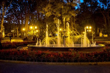 Odessa, Ukrayna - 15 Ekim 2014: Kültür Park ve dinlenme 