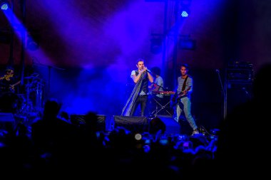 Odessa, Ukrayna - 28 Haziran 2014: İnsanların büyük bir kalabalığa 