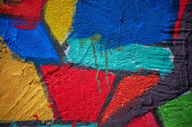 красиві Вуличне мистецтво графіті. Анотація творчі малювання моди