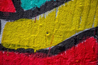 красиві Вуличне мистецтво графіті. Анотація творчі малювання моди